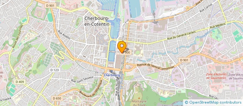 localisation de l'entreprise SCI L'HERBERAIE à CHERBOURG-EN-COTENTIN