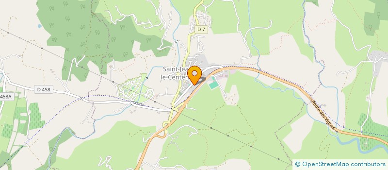 localisation de l'entreprise SCI L'HERISSON  SAINT-JEAN-LE-CENTENIER