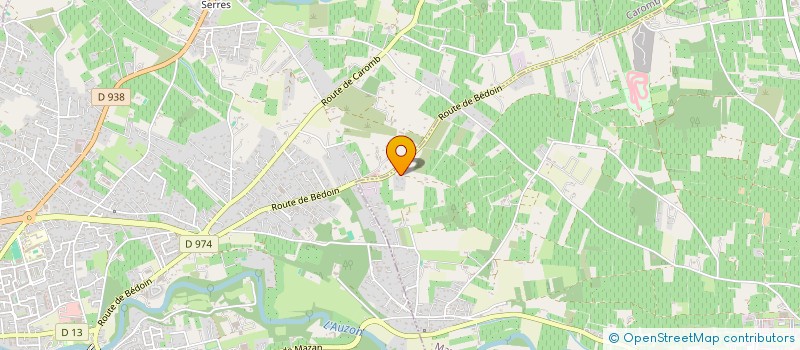 localisation de l'entreprise SCI L'HERITAGE  MAZAN