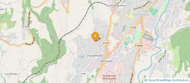 localisation de l'entreprise SCI L'HERMITAGE à GAP