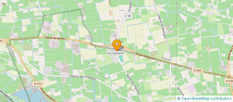 localisation de l'entreprise SCI L'HERMITAGE  CAVAILLON