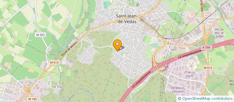 localisation de l'entreprise SCI L'HERMITAGE  SAINT-JEAN-DE-VEDAS