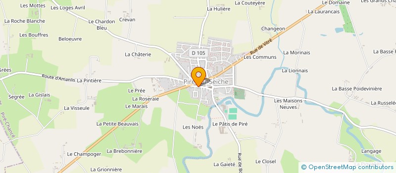 localisation de l'entreprise SCI L'HERMITAGE  PIRE-CHANCE