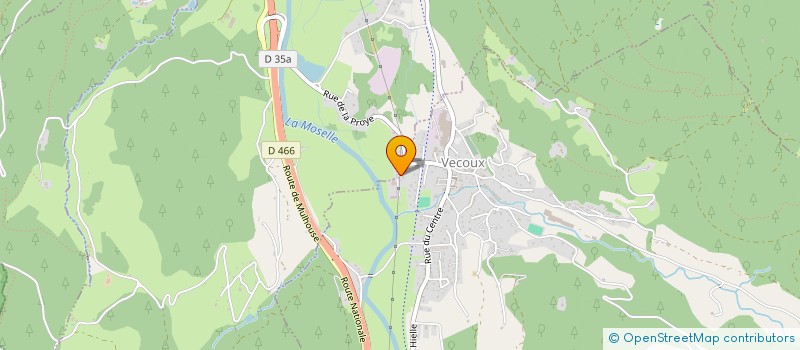 localisation de l'entreprise SCI L'HERMITAGE  VECOUX