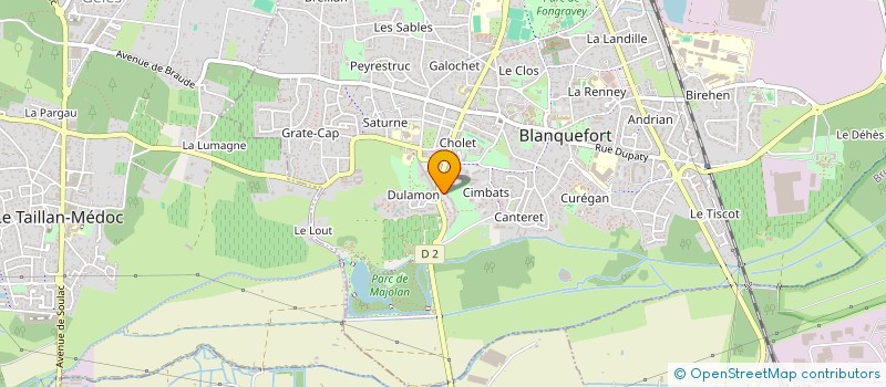 localisation de l'entreprise SCI L'HERMITTE à BLANQUEFORT