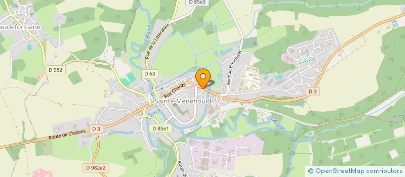 localisation de l'entreprise SCI L'HIBISCUS  SAINTE-MENEHOULD