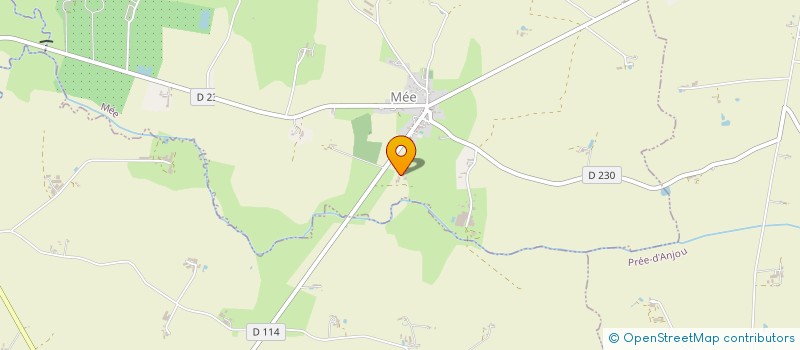 localisation de l'entreprise SCI L'HIBISCUS  MEE