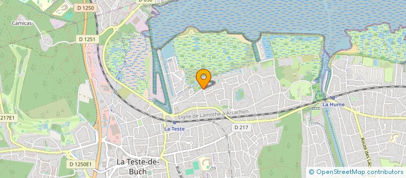 localisation de l'entreprise SCI L HIPPOCAMPE à LA TESTE-DE-BUCH