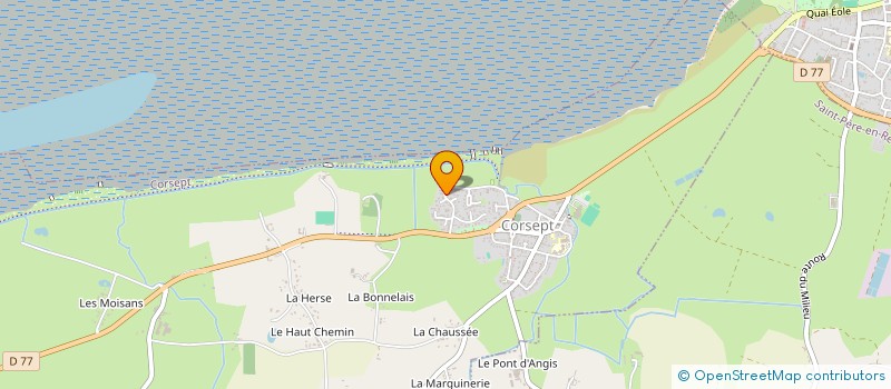 localisation de l'entreprise SCI L'HIPPOCAMPE  CORSEPT