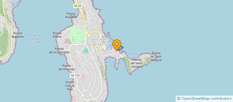 localisation de l'entreprise SCI L'HIPPOCAMPE à SAINT-JEAN-CAP-FERRAT