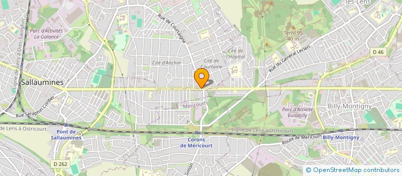 localisation de l'entreprise SCI L'HIPPODROME  NOYELLES-SOUS-LENS