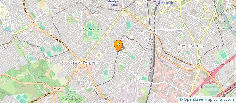 localisation de l'entreprise SCI L HIRONDELLE à MONTPELLIER