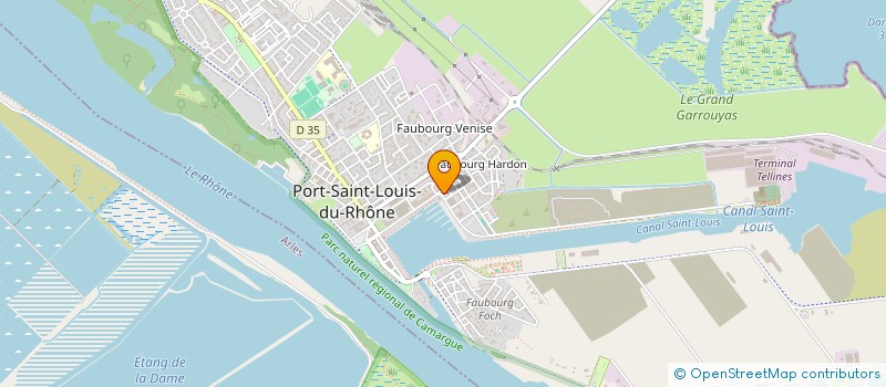 localisation de l'entreprise SCI L HIRONDELLE à PORT-SAINT-LOUIS