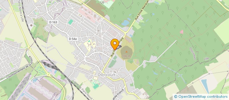 localisation de l'entreprise SCI L'HIRONDELLE  OSTRICOURT