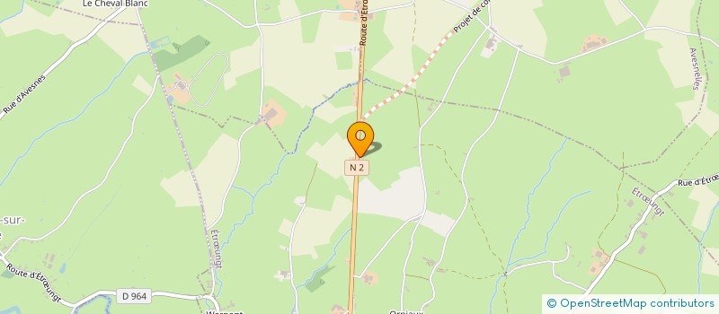 localisation de l'entreprise SCI  L'HIRONDELLE DU FAUBOURG  ETRUNGT