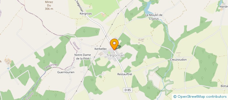 localisation de l'entreprise SCI L'HOMELUS  GLOMEL