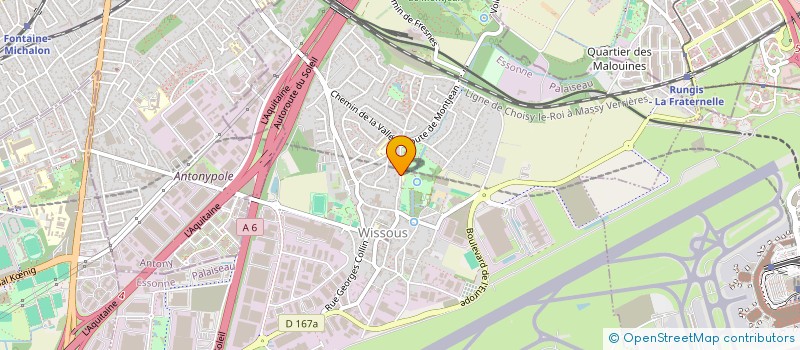 localisation de l'entreprise SCI L'HORIZON à WISSOUS