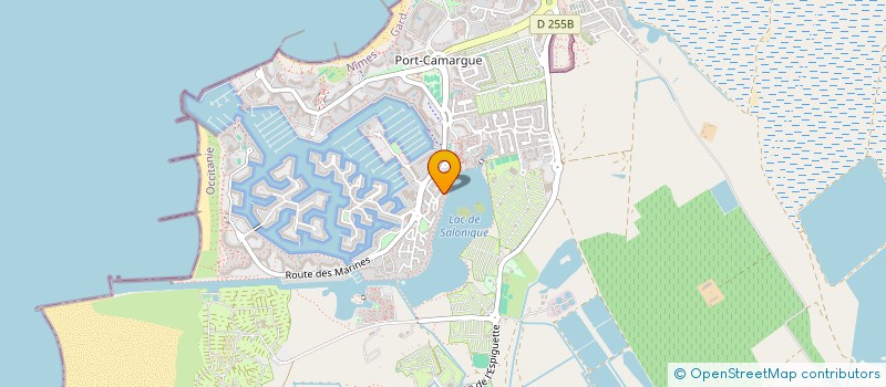 localisation de l'entreprise SCI L HORLOGE  LE GRAU-DU-ROI