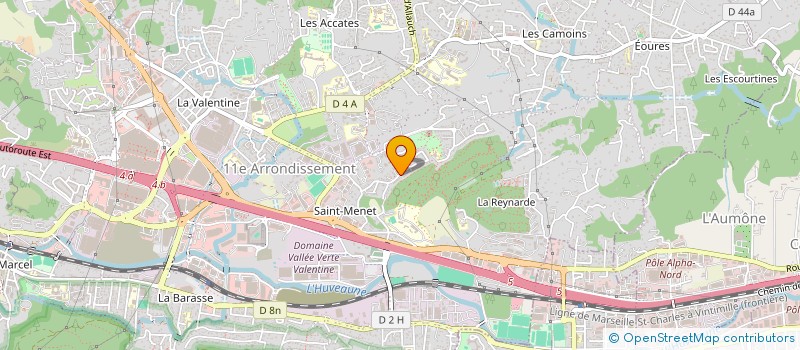 localisation de l'entreprise SCI L HOSTE  MARSEILLE