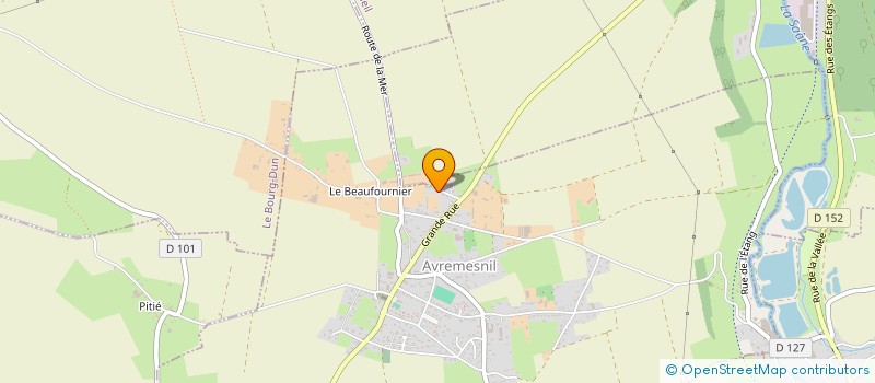 localisation de l'entreprise SCI L'HYDRANGEA  AVREMESNIL