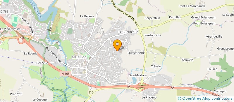 localisation de l'entreprise SCI L.I.  AMBON