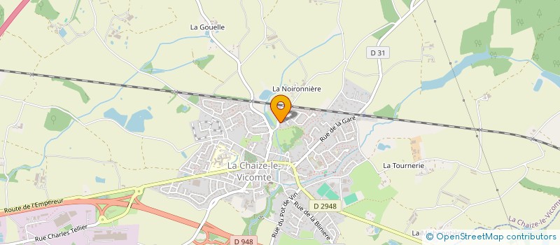 localisation de l'entreprise SCI L.I.B  LA CHAIZE-LE-VICOMTE