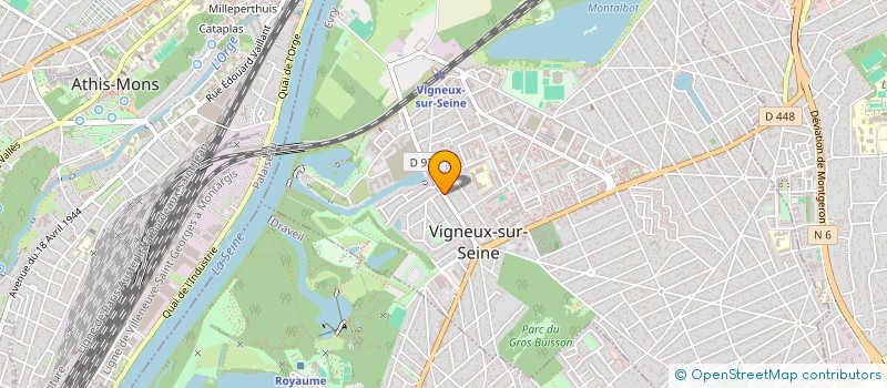 localisation de l'entreprise SCI L.I.N.A à VIGNEUX-SUR-SEINE