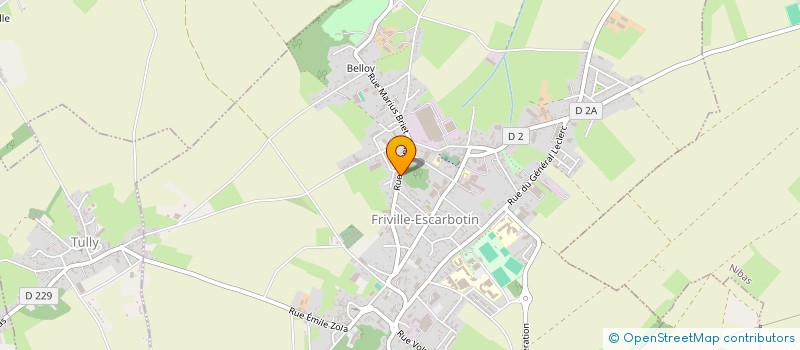 localisation de l'entreprise SCI L IF ROUGE  FRIVILLE-ESCARBOTIN