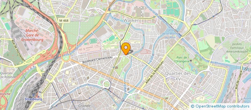 localisation de l'entreprise SCI L'IGLOO  STRASBOURG