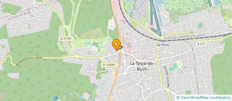 localisation de l'entreprise SCI L'ILE AUX OISEAUX à LA TESTE-DE-BUCH