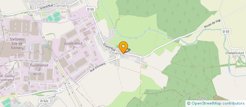 localisation de l'entreprise SCI L'ILE DES GAUCHERS  FLEVY