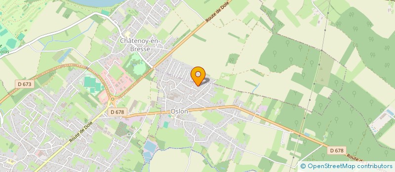 localisation de l'entreprise SCI L ILE-KR  CHATENOY-EN-BRESSE