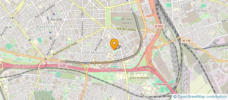 localisation de l'entreprise SCI L ILE NOIRE  LILLE