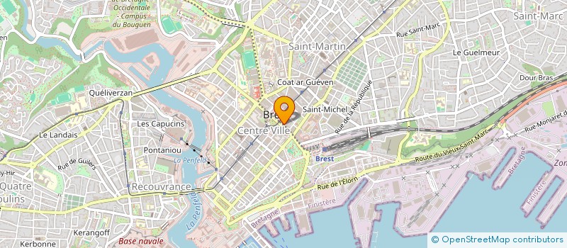 localisation de l'entreprise SCI L ILET PINEL  BREST