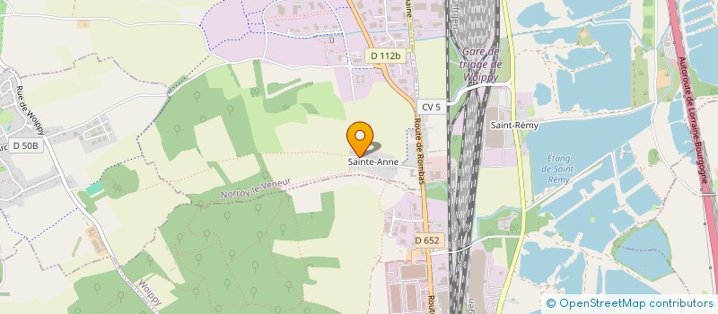 localisation de l'entreprise SCI L'ILIADE  NORROY-LE-VENEUR