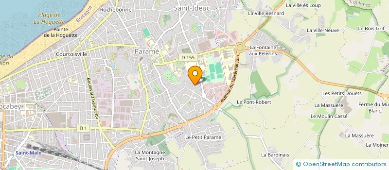 localisation de l'entreprise SCI L'ILOT  SAINT-MALO