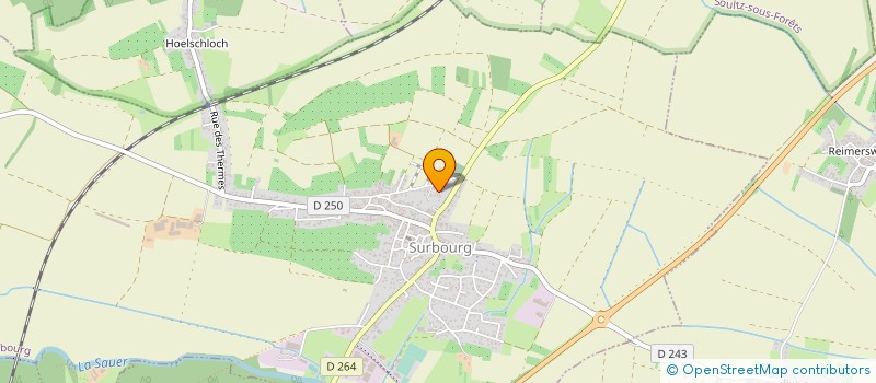 localisation de l'entreprise SCI L IMMO  SURBOURG