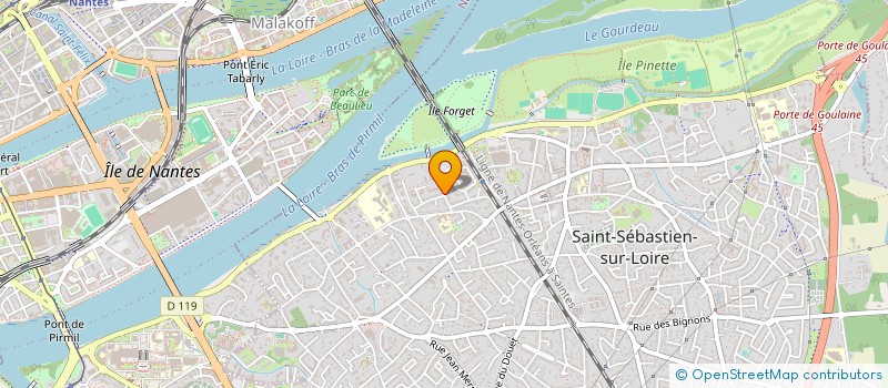 localisation de l'entreprise SCI L'IMMOBILIER SINO-LIGERIEN à SAINT-SEBASTIEN-SUR-LOIRE