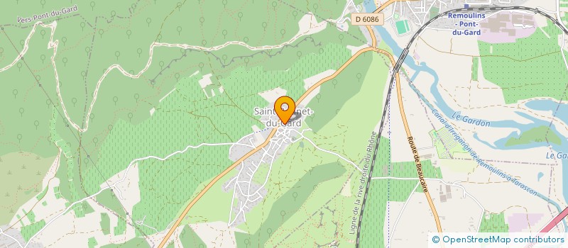 localisation de l'entreprise SCI L'IMMOBILIERE  SAINT-BONNET-DU-GARD