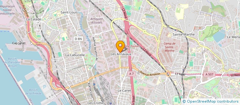 localisation de l'entreprise SCI L'IMMOBILIERE BELSUNCE à MARSEILLE