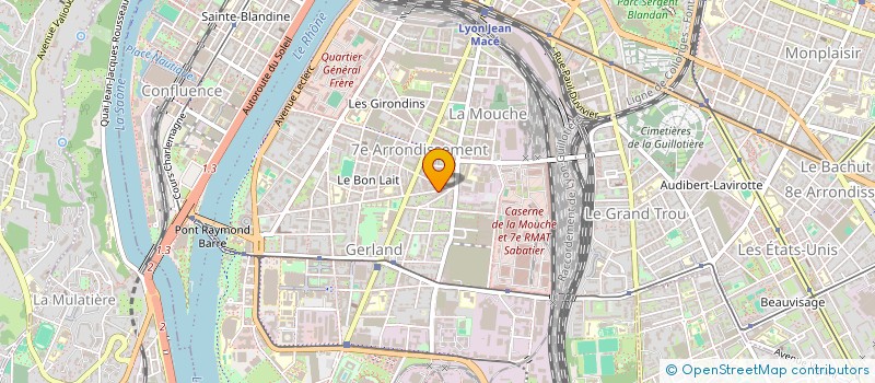 localisation de l'entreprise SCI L'IMMOBILIERE DES DUCS DE BOURGOGNE  LYON