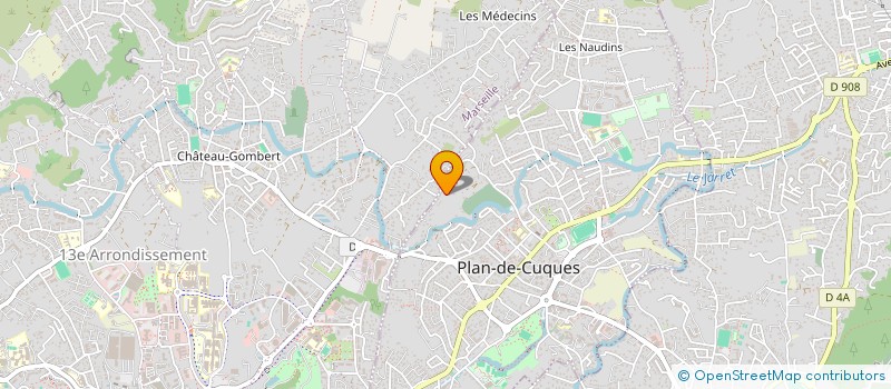 localisation de l'entreprise SCI L IMMOBILIERE SANTONI  PLAN-DE-CUQUES