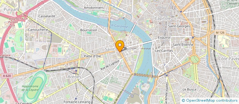 localisation de l'entreprise SCI L'IMPERATRICE à TOULOUSE
