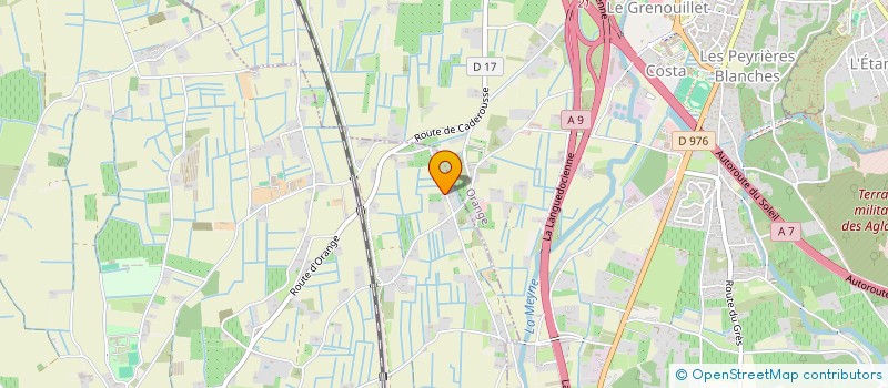 localisation de l'entreprise SCI L'IMPERATRICE  CADEROUSSE