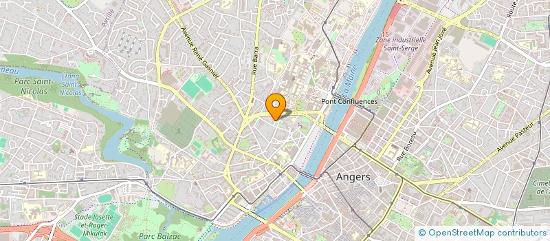 localisation de l'entreprise SCI L'IMPERIAL à ANGERS