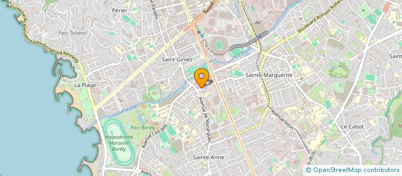localisation de l'entreprise SCI L'IMPERIALE à MARSEILLE