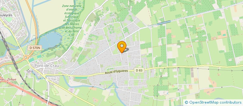 localisation de l'entreprise SCI L'IMPREVUE à ARLES