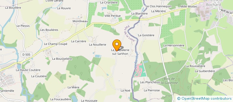 localisation de l'entreprise SCI L'IMPREVUE  SAINT-PIERRE-DES-NIDS