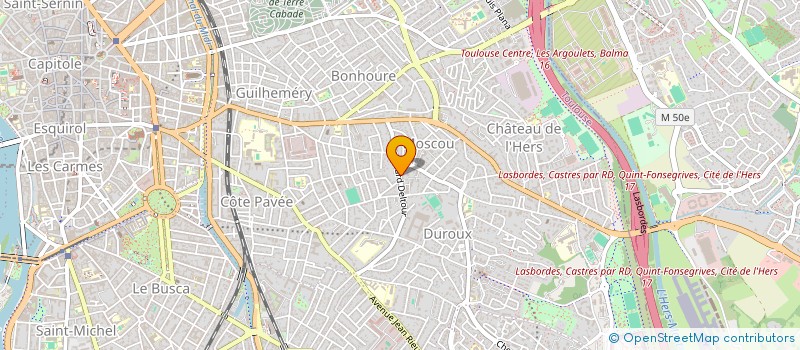 localisation de l'entreprise SCI L'IMPRIMERIE à TOULOUSE