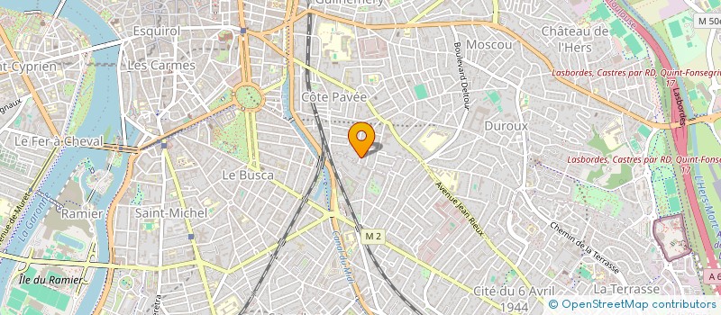 localisation de l'entreprise SCI L'IMPRIMERIE à TOULOUSE